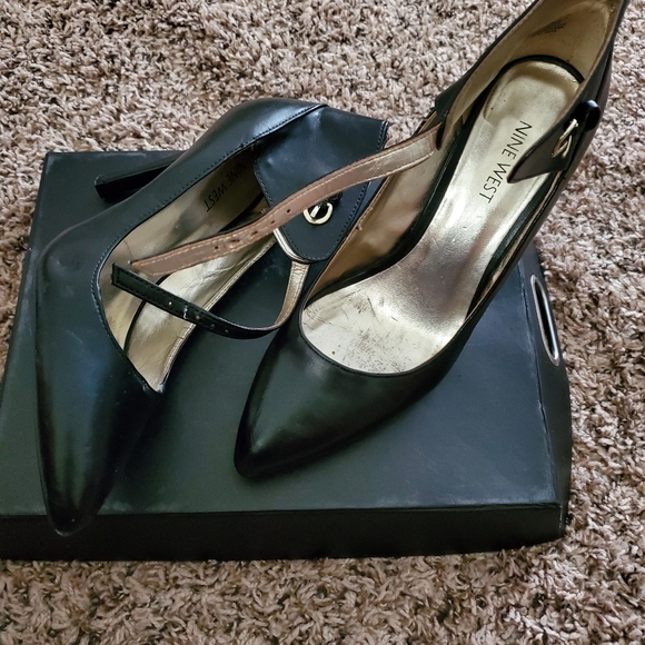 Nine West Ankle Strap Heels - Picture 1 of 3